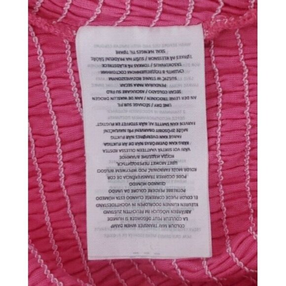 Brave Soul London Womens Pink Shirred Sleeveless Bodysuit Tank Top Large NWT - Picture 12 of 12